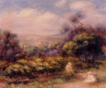 Pierre Auguste Renoir : Cagnes Landscape III